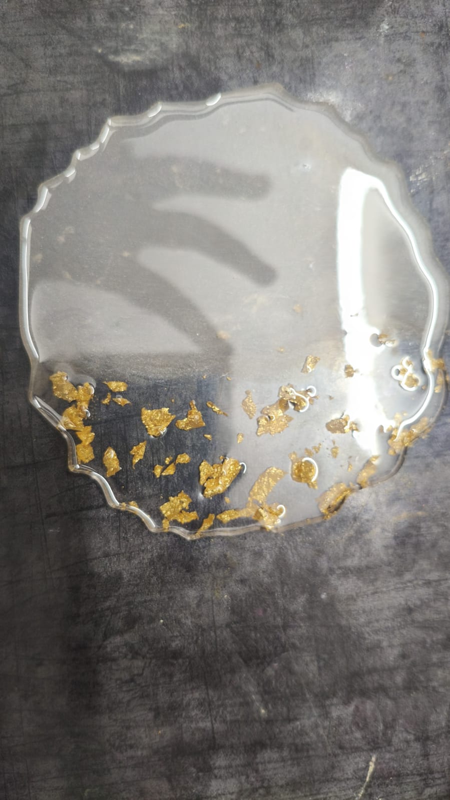 Resin Flower Pendant